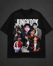 Load image into Gallery viewer, Classic Black Jungkook Concert Tee