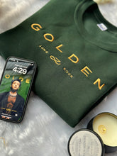 Load image into Gallery viewer, Jungkook Golden Embroidered Sweatshirt
