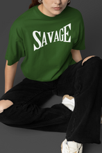 Load image into Gallery viewer, Savage Printing Graphic Oversized Tshirt