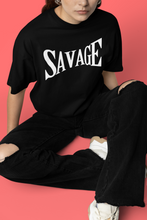 Load image into Gallery viewer, Savage Printing Graphic Oversized Tshirt