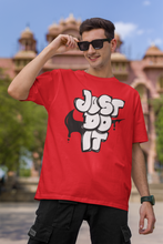 Load image into Gallery viewer, Just Do it Oversized Graphic Tshirt