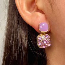 Load image into Gallery viewer, Bora Glam Square Earrings (118)
