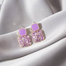 Load image into Gallery viewer, Bora Glam Square Earrings (118)
