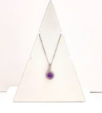 Load image into Gallery viewer, Purple Halo Pendant (75)
