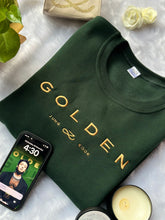 Load image into Gallery viewer, JK Golden Embroidered Sweatshirt
