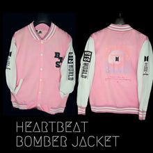 Load image into Gallery viewer, HEART BEAT BOMBER JACKET
