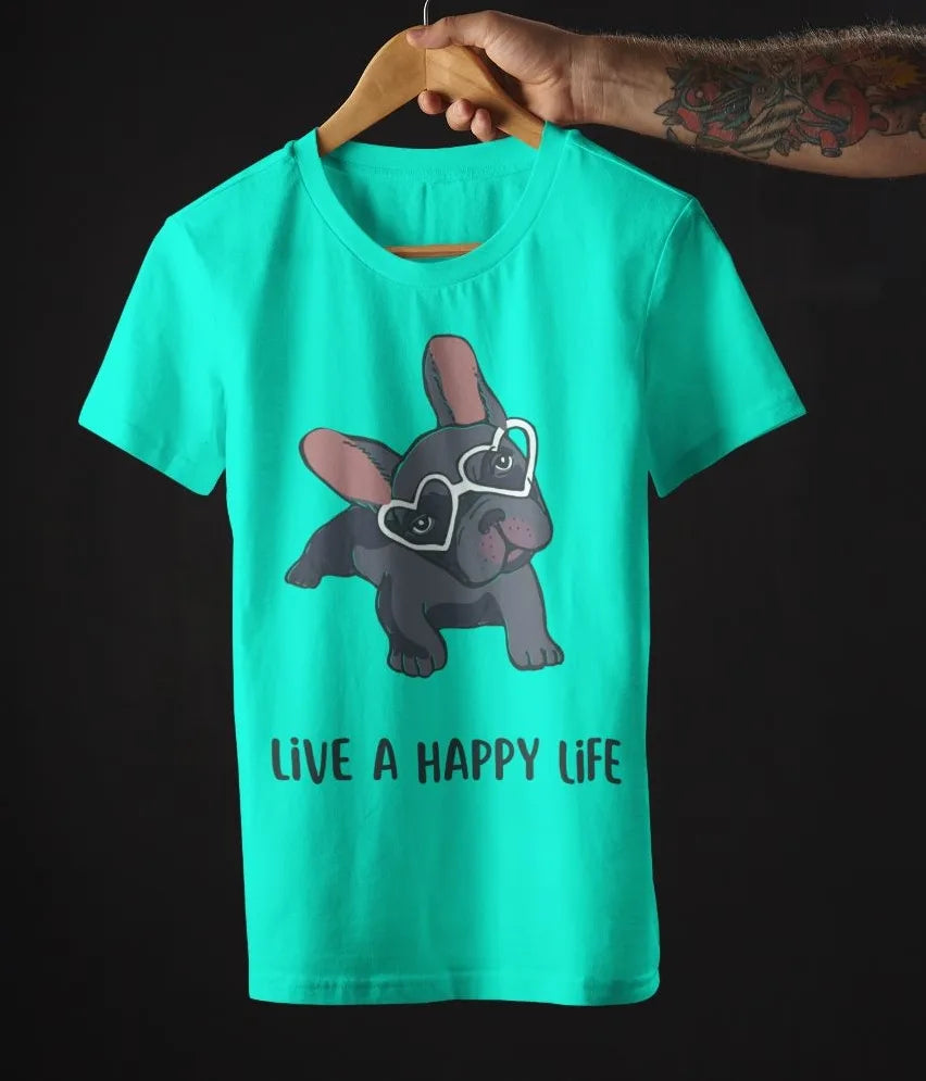 HAPPY DOG TSHIRT