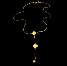 Load image into Gallery viewer, 4 Double Clover Necklace (85)
