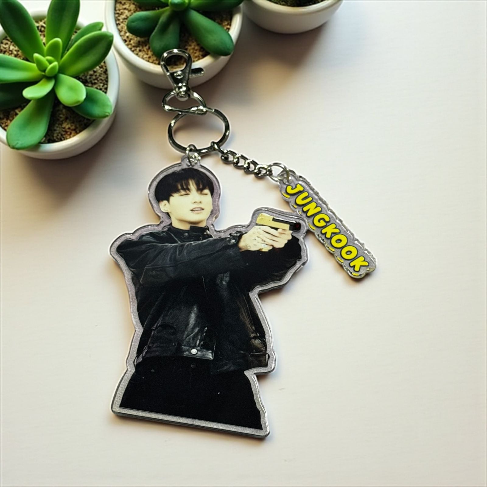 Jungkook Noir Charm Keychain