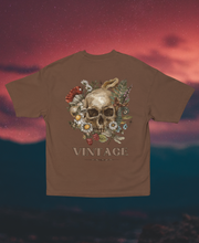 Load image into Gallery viewer, Vintage Skull Graphic Oversized Tshirt
