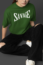 Load image into Gallery viewer, Savage Printing Graphic Oversized Tshirt
