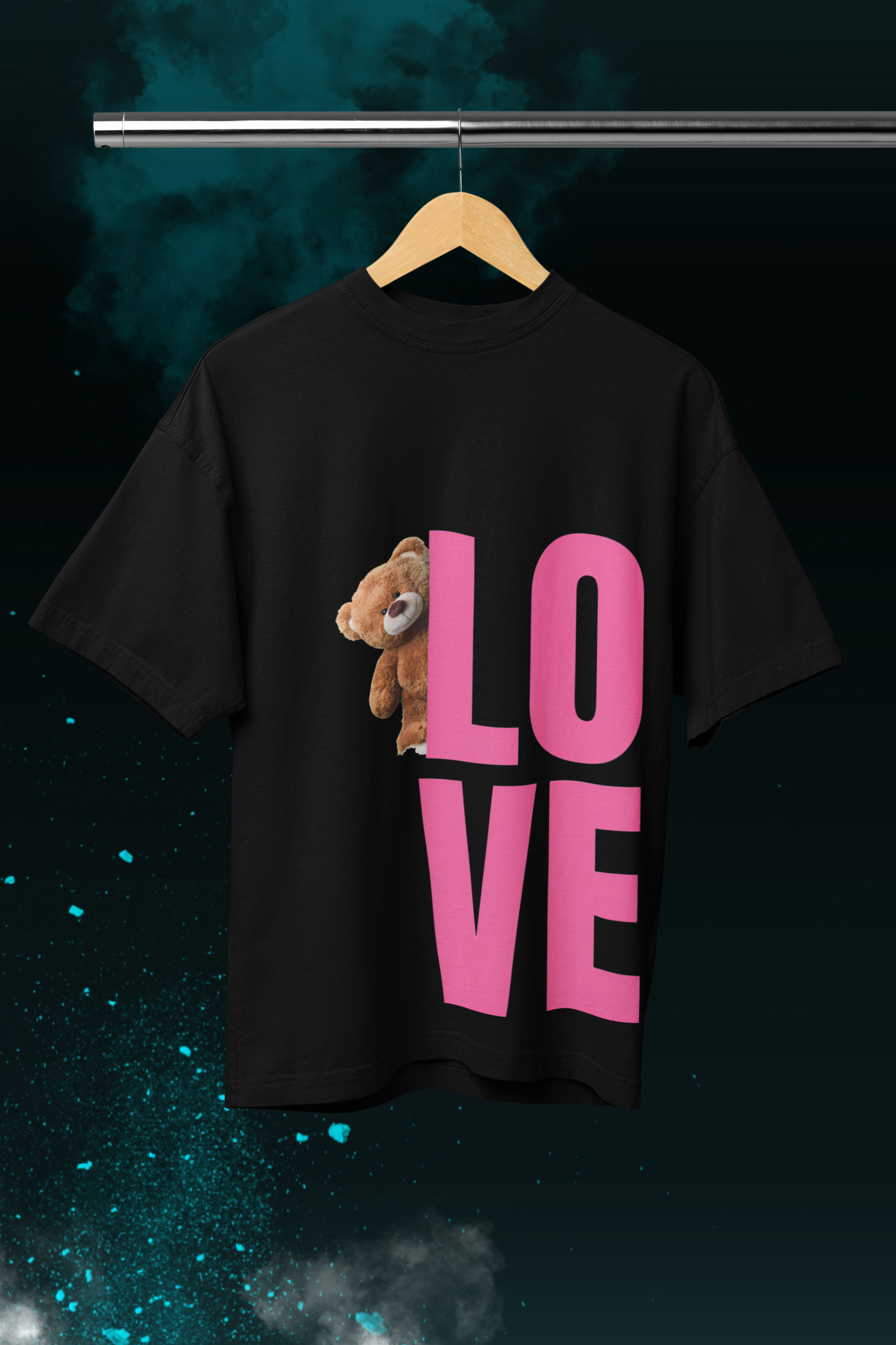 Teddy Love Unisex Oversized Shirt