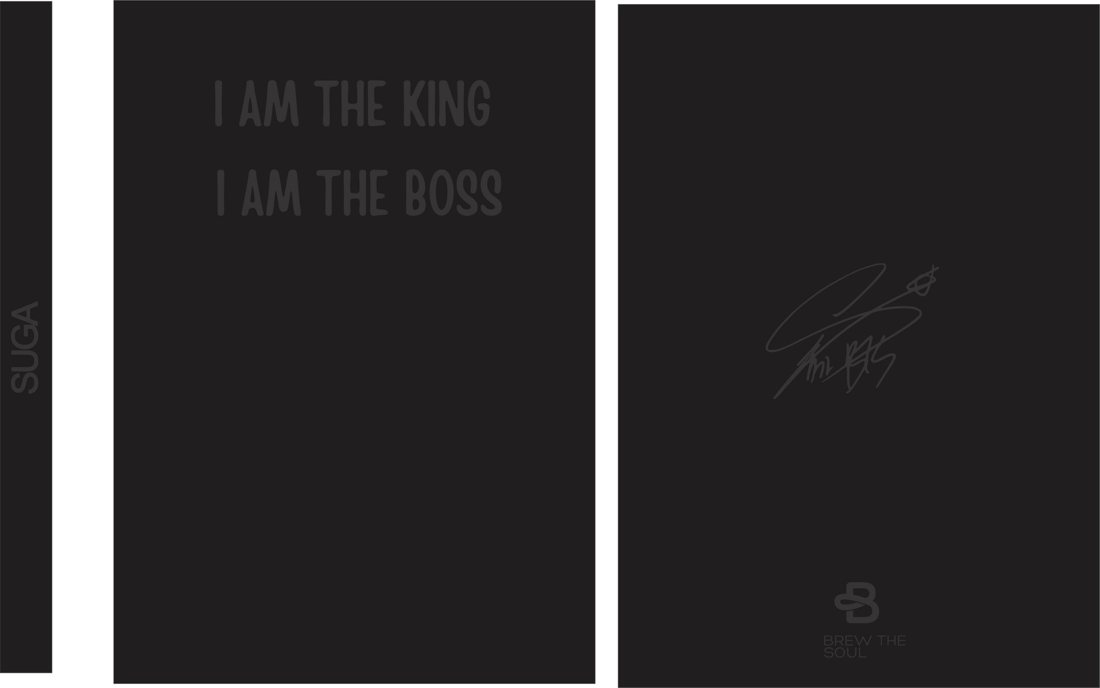 Suga king / Boss notebook